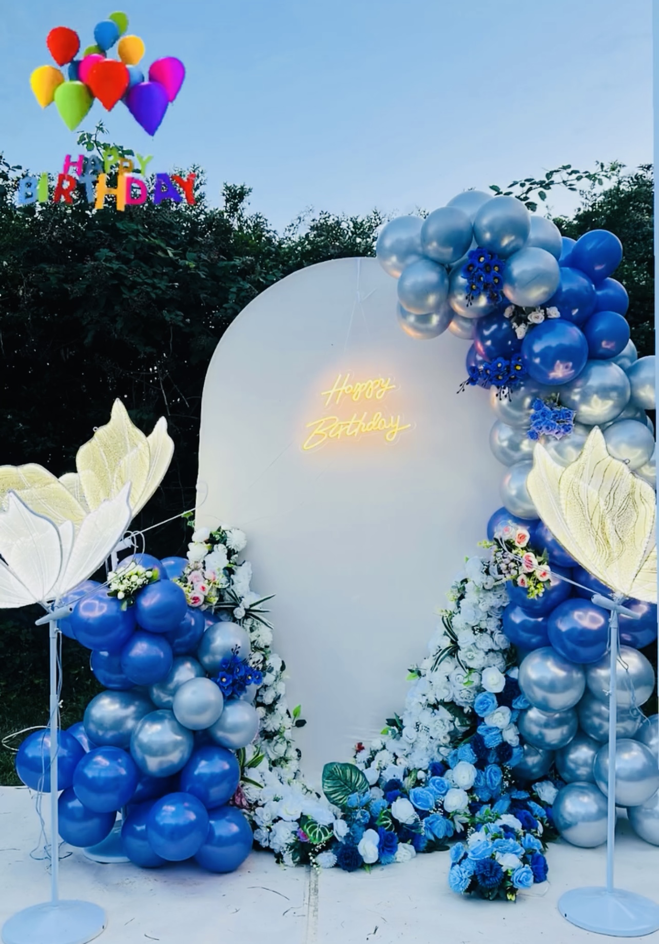 5 Birthday Celebration London event decoration setup