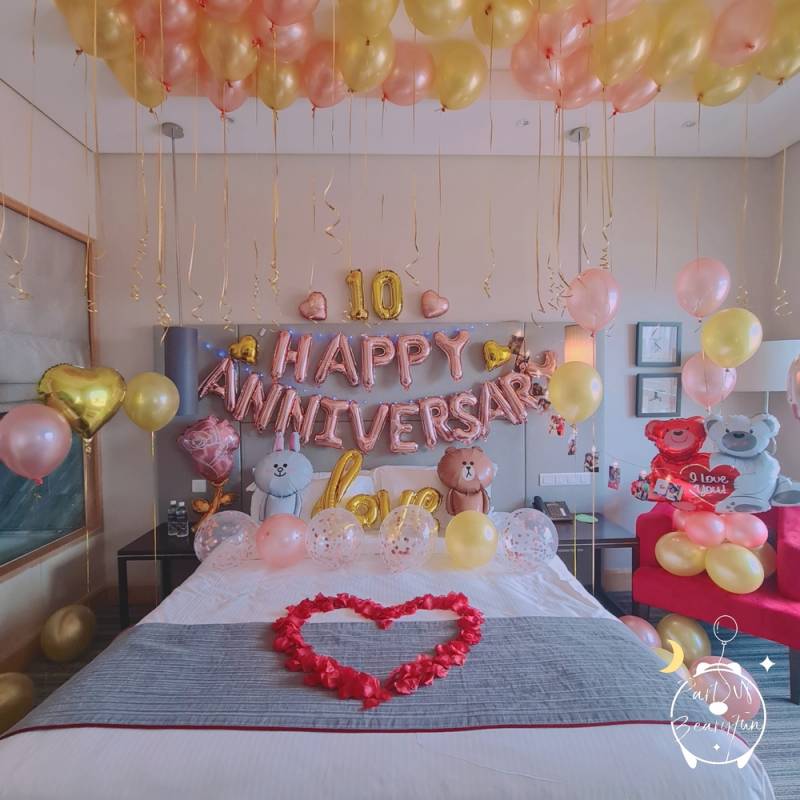 Anniversary Balloon Set-up1
