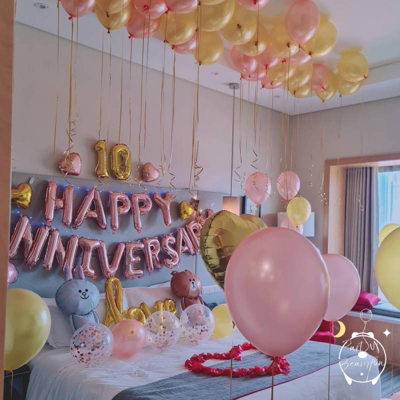 Anniversary Balloon Set-up2