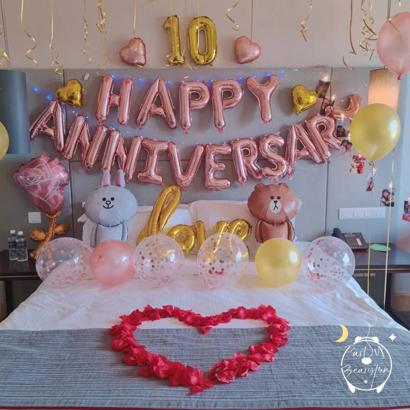 Anniversary Balloon Set-up3